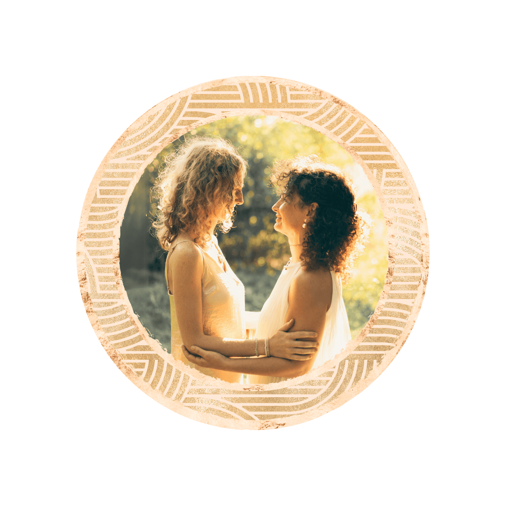 two women connecting representing the cultivate connection workshop