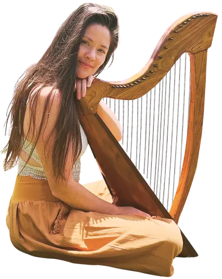 Charmaine Silk the harpist