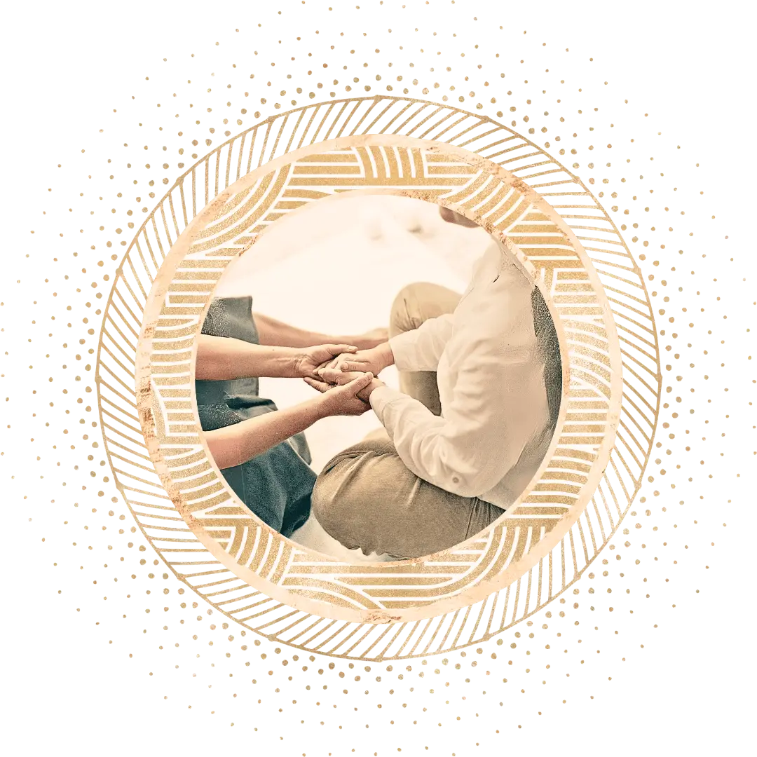 A client being supported
